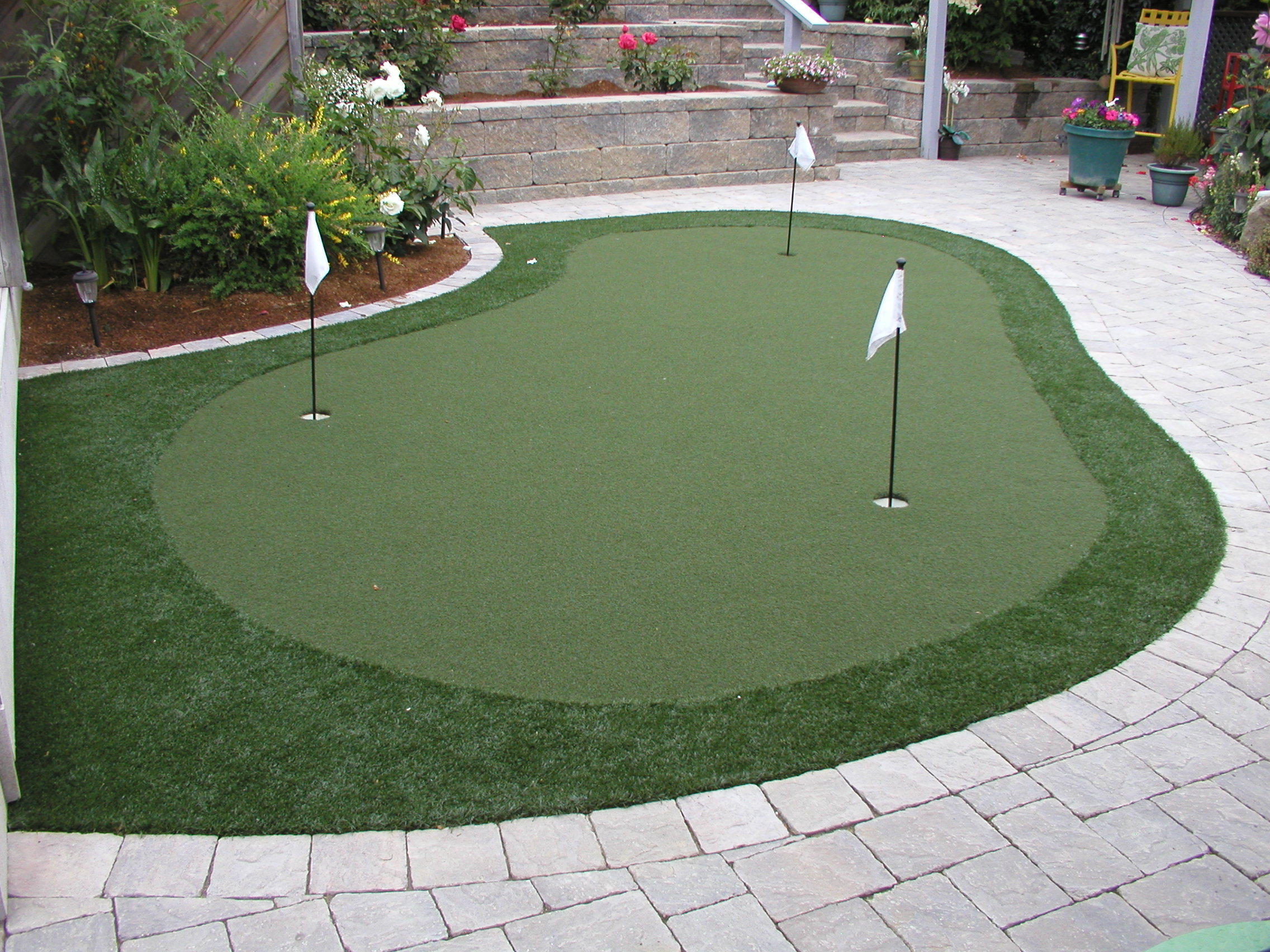 Home Pavers, Artificial Turf, Allan Block, Concrete, Stamped Concrete