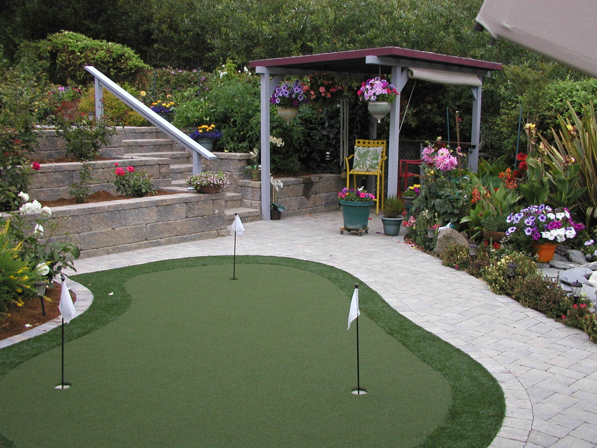 Home Pavers, Artificial Turf, Allan Block, Concrete, Stamped Concrete